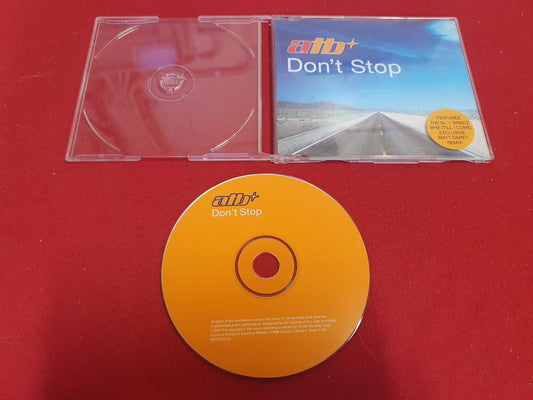 ATB DON'T STOP SINGEL till CD