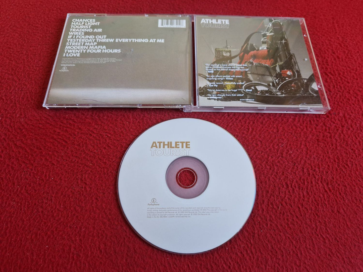 ATHLETE TOURIST CD