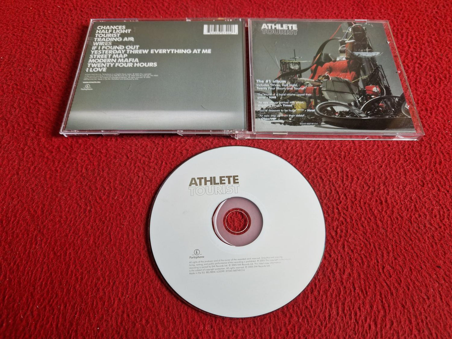 ATHLETE TOURIST CD