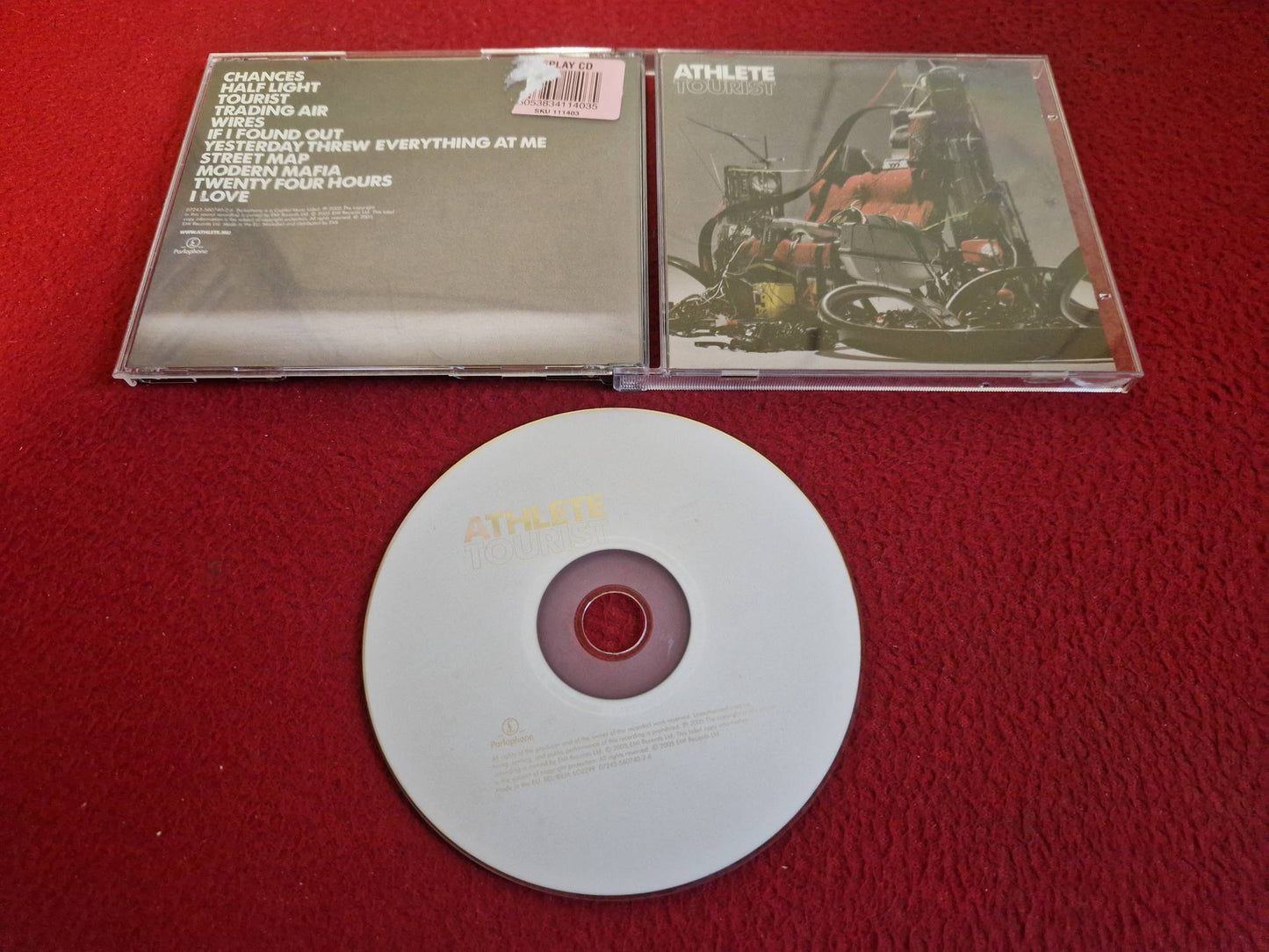 ATHLETE TOURIST CD