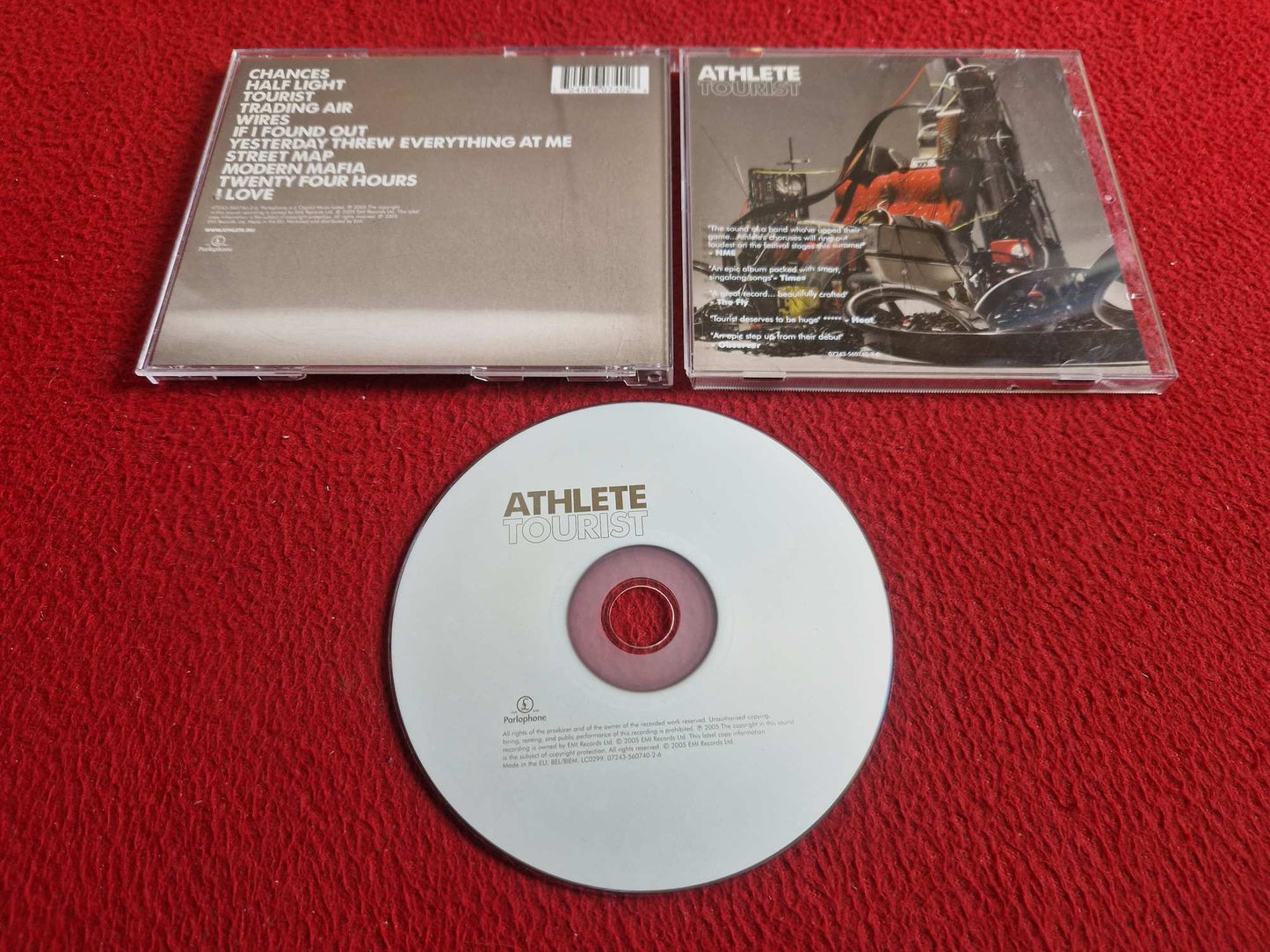 ATHLETE TOURIST CD