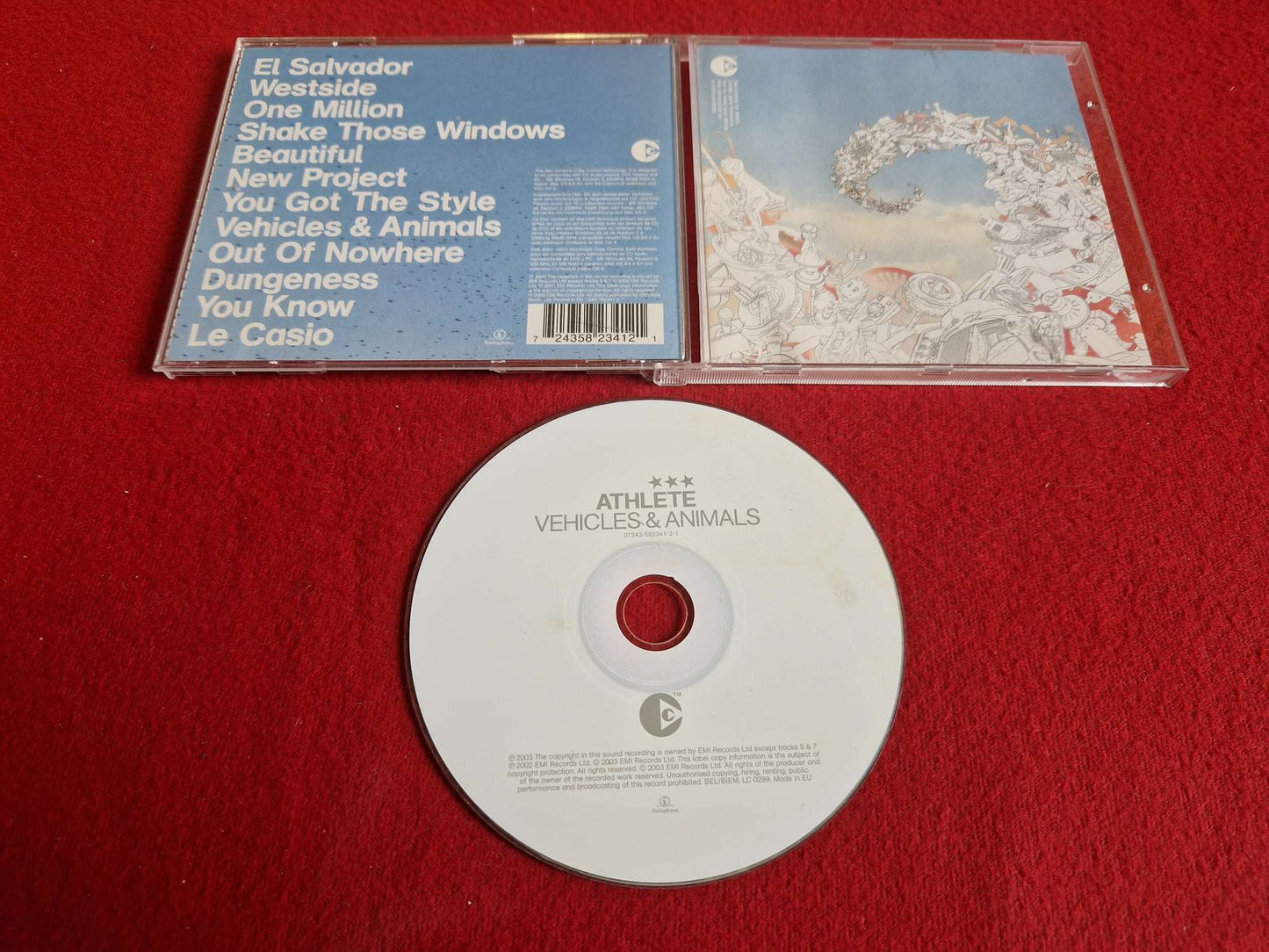 ATHLETE VEHICLES & ANIMALS CD