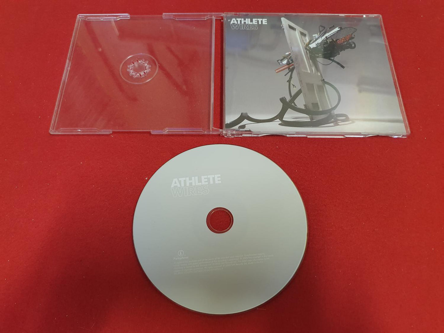 ATHLETE WIRES SINGEL till CD