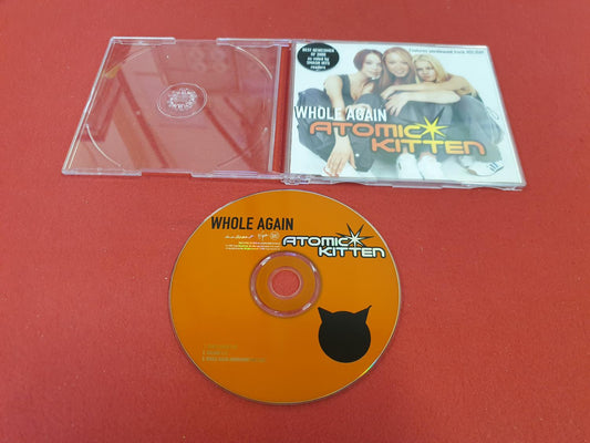 ATOMIC KITTEN WHOLE AGAIN SINGEL till CD