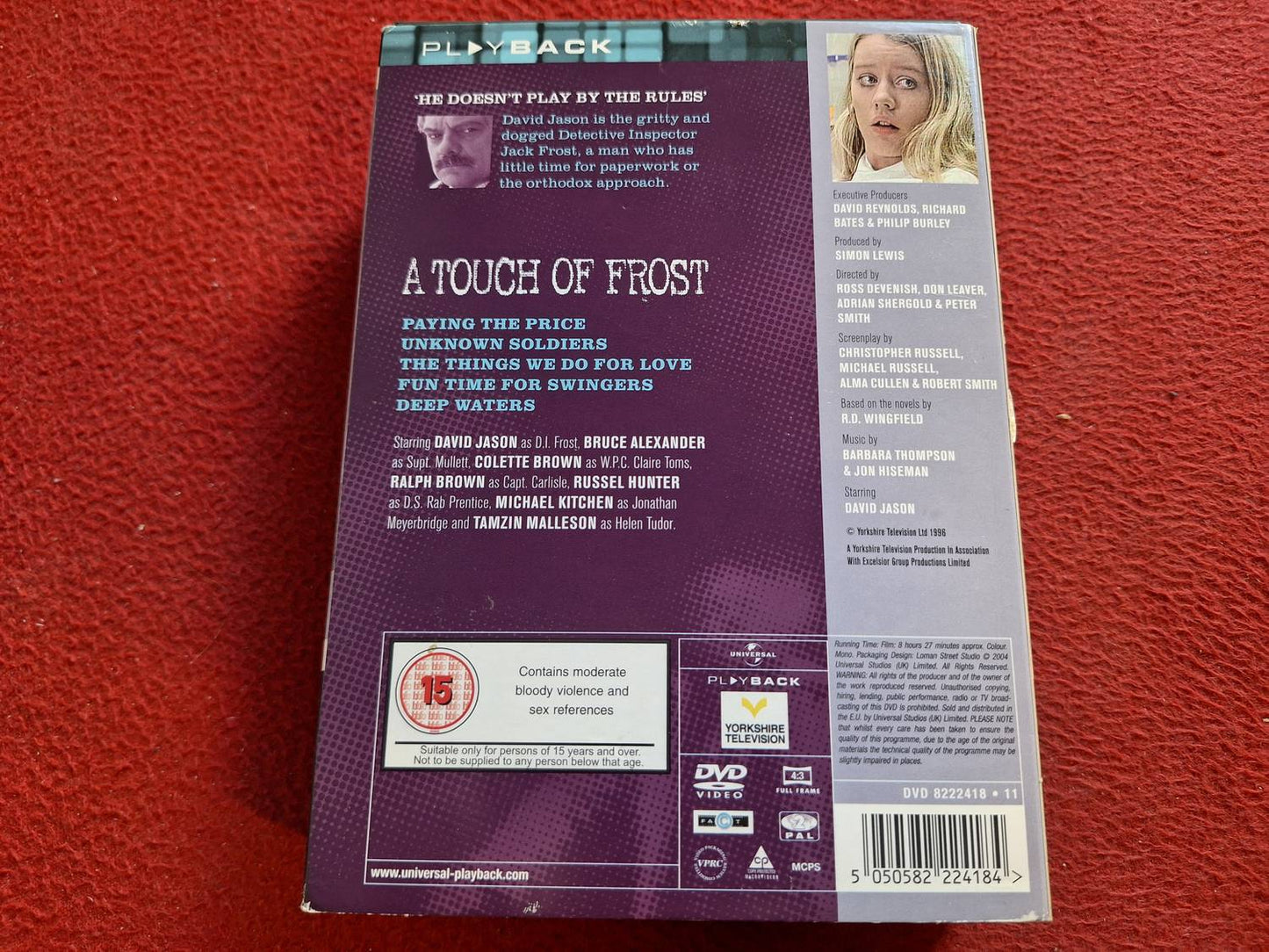 A TOUCH OF FROST SERIES 4 BOX DVD