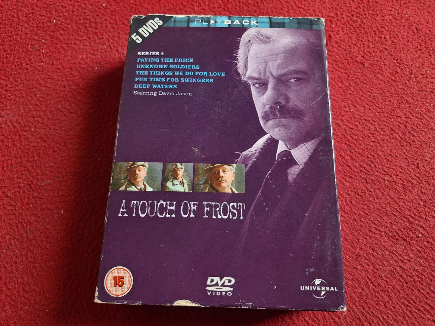 A TOUCH OF FROST SERIES 4 BOX DVD