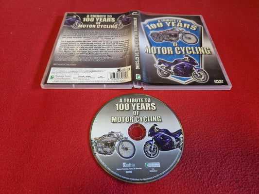 A TRIBUTE TO 100 YEARS OF MOTOR CYCLING till DVD
