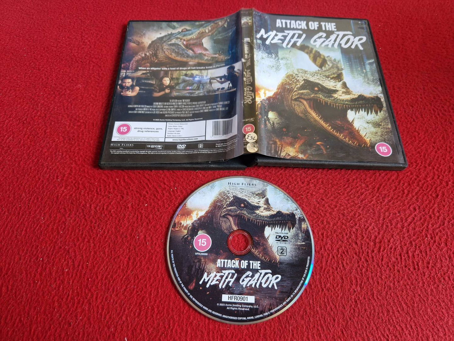 ATTACK OF THE METH GATOR DVD
