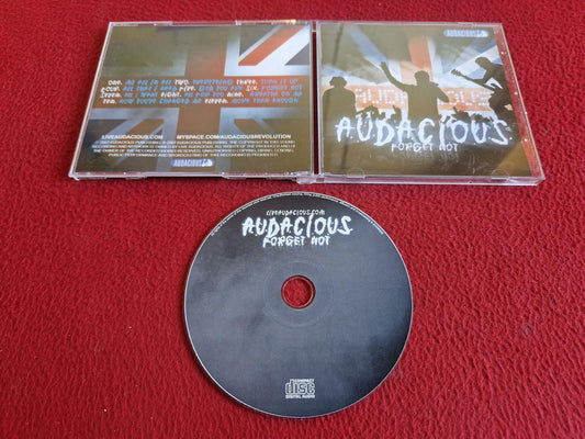 AUDACIOUS FORGET NOT CD