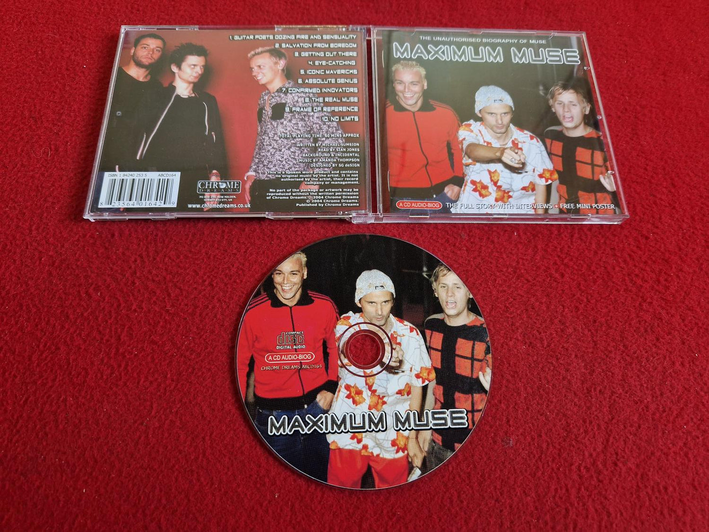 AUDIOBLOG MAXIMUM MUSE - THE UNAUTHORIZED BIOGRAPHY OF MUSE till CD