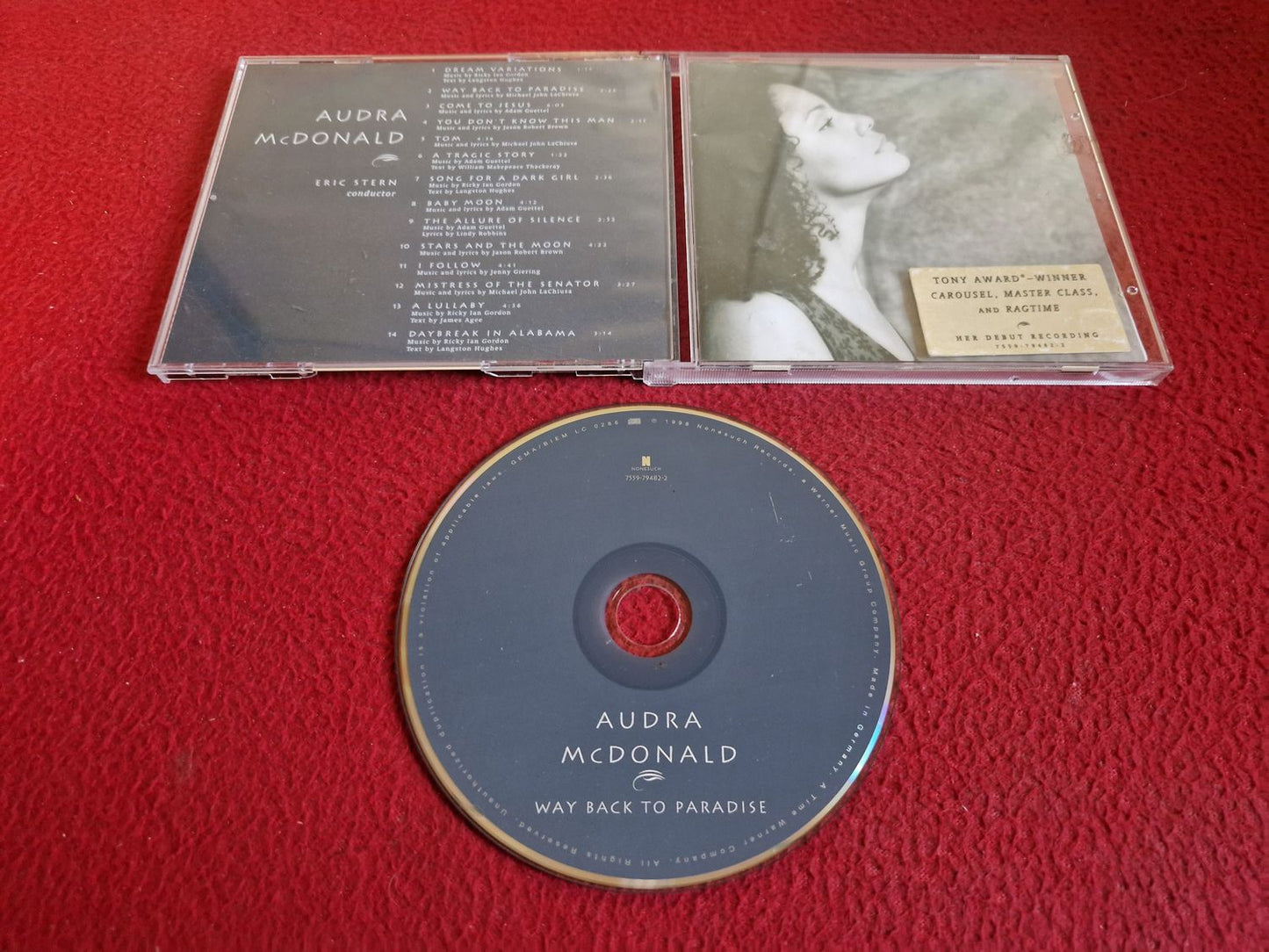 AUDRA MCDONALD WAY BACK TO PARADISE CD