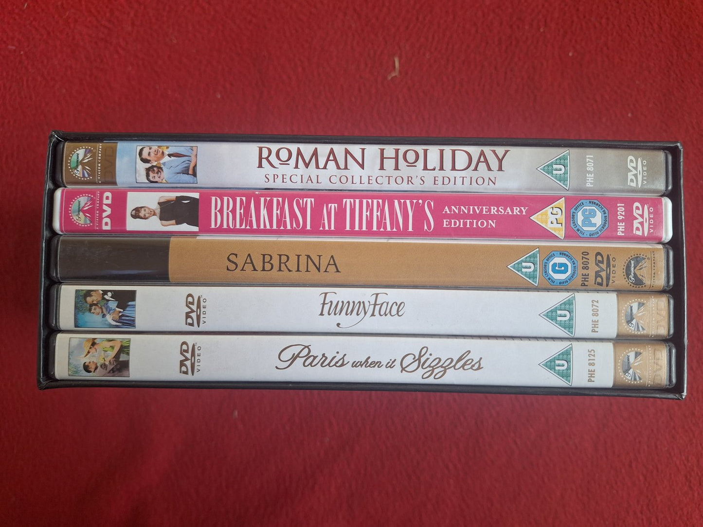 AUDREY HEPBURN COLL - SABRINA / FUNNY FACE mfl [SVENSK TEXT]BOX DVD