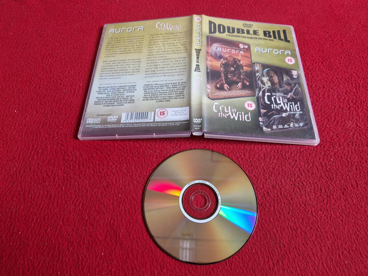 AURORA / CRY IN THE WILD DVD