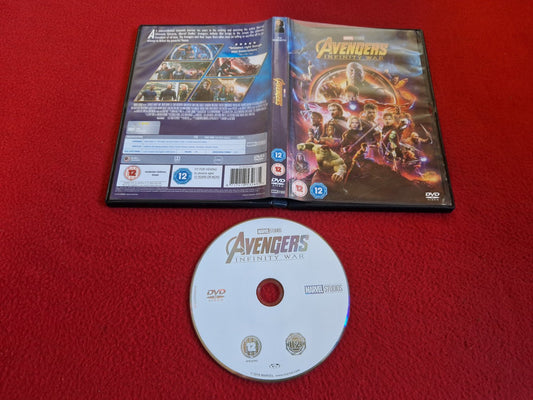 AVENGERS INFINITY WAR DVD