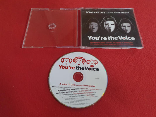 A VOICE OF ONE FEAT LIAM MOORE YOU'RE THE VOICE SINGEL till CD