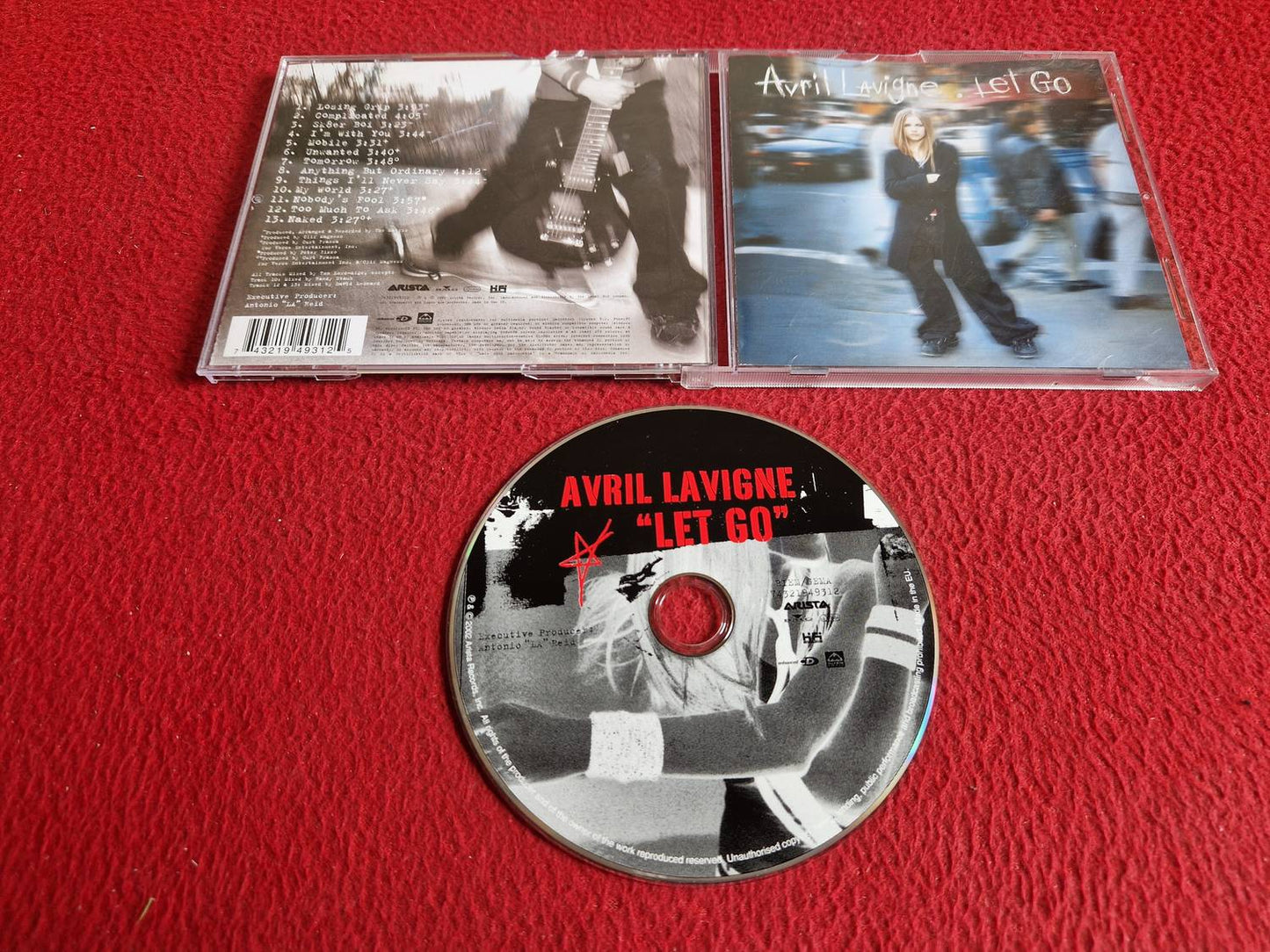 AVRIL LAVIGNE LET GO CD