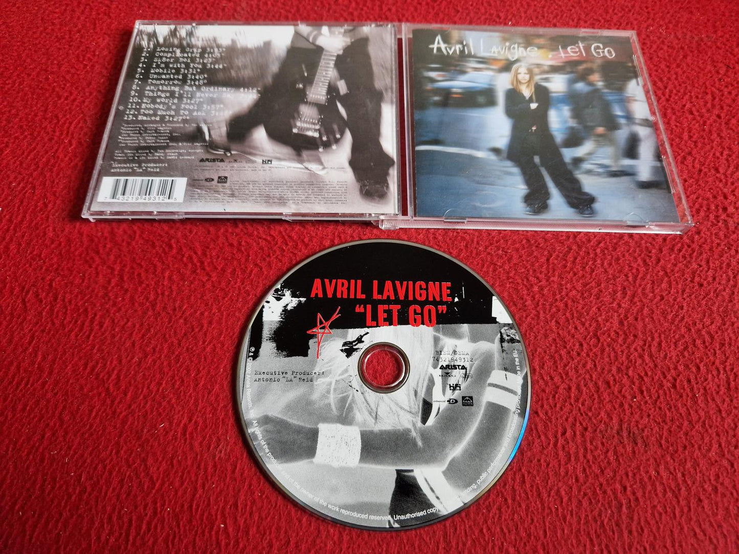 AVRIL LAVIGNE LET GO CD