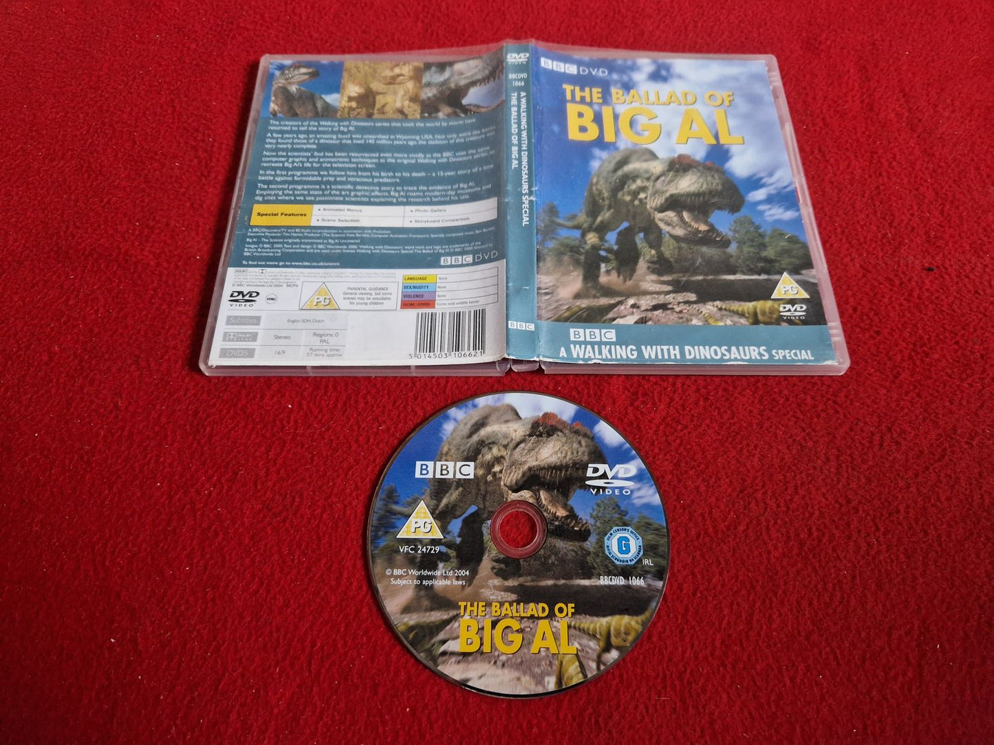 A WALKING WITH DINOSAURS SPECIAL - THE BALLAD OF BIG AL DVD