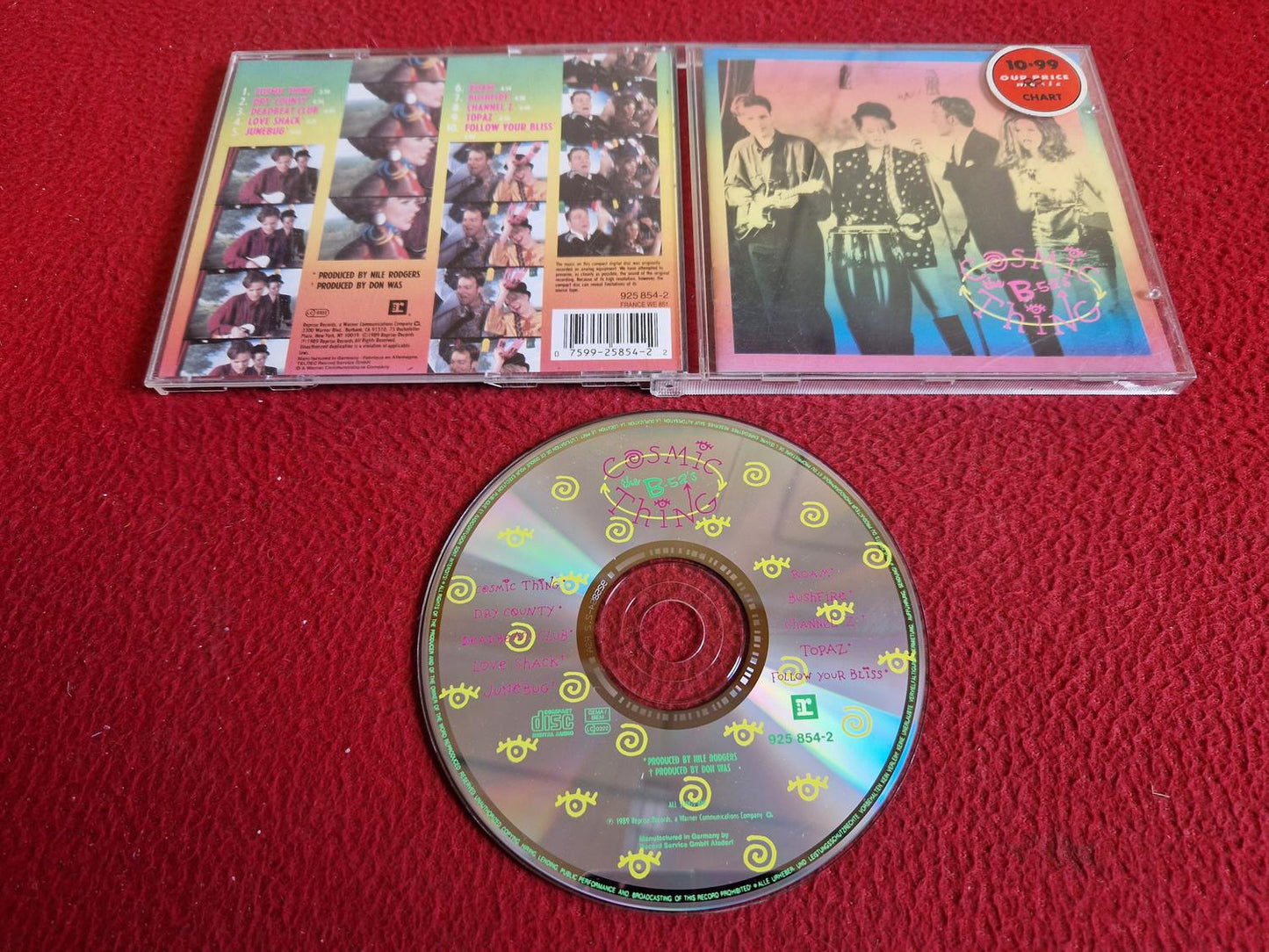 B-52'S COSMIC THING CD