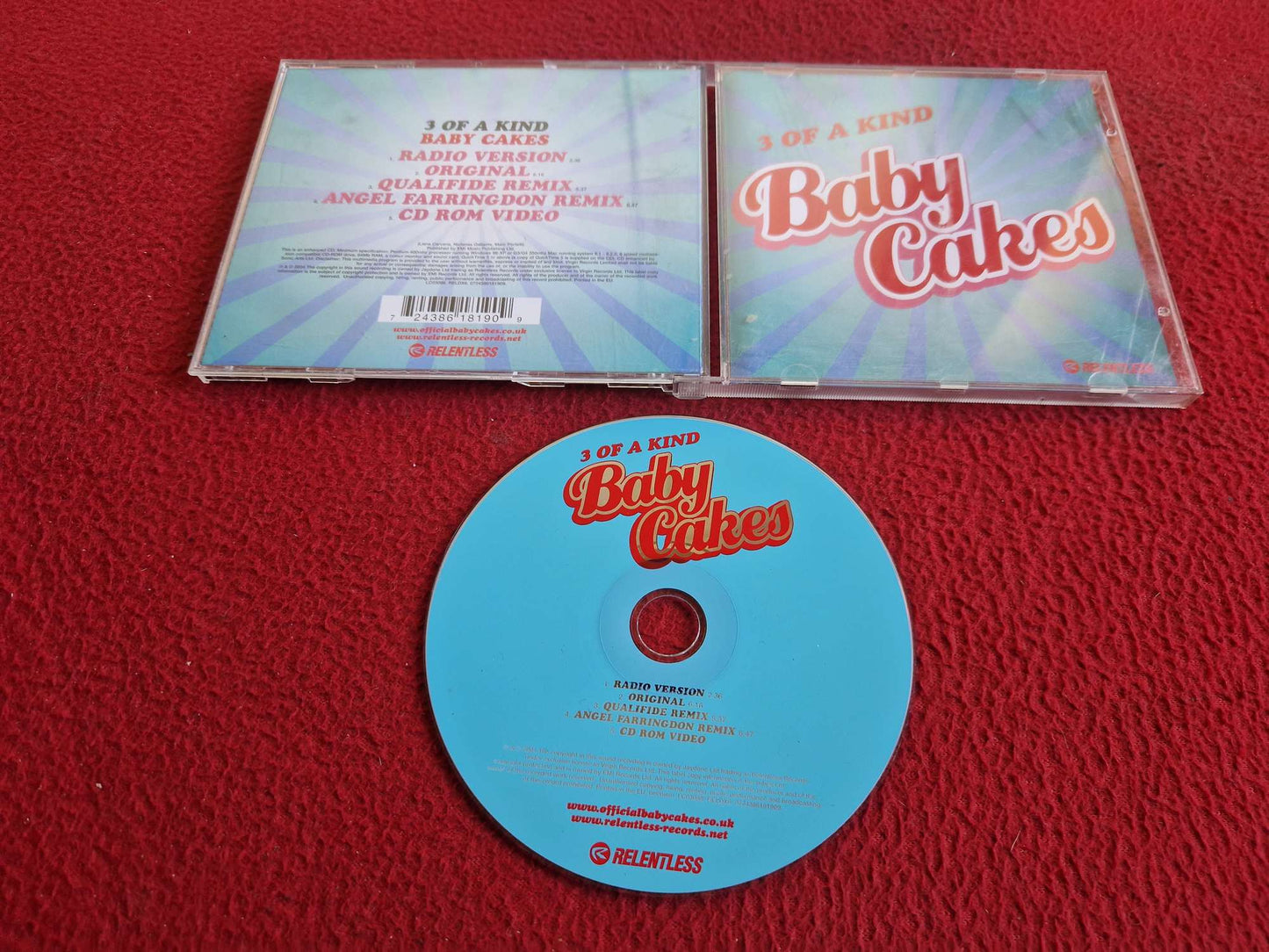 BABY CAKES 3 OF A KIND CD