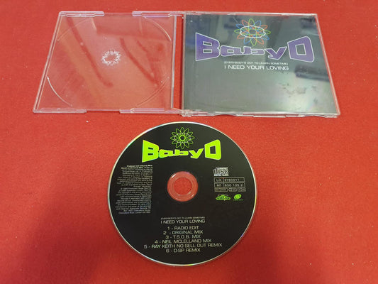 BABY D (EVERYBODY'S GOT TO LEARN SOMETIME) I NEED YOUR LOVING SINGEL till CD