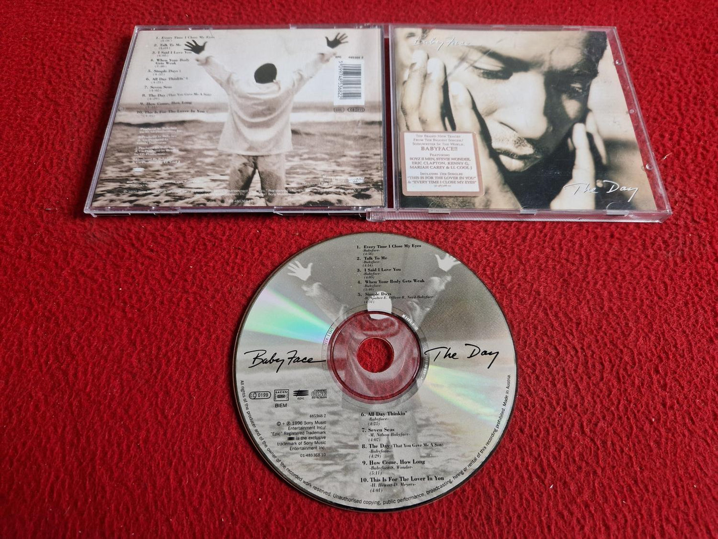 BABY FACE THE DAY CD