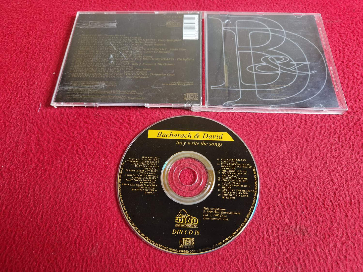 BACHARACH & DAVID THEY WRITE THE SONGS CD