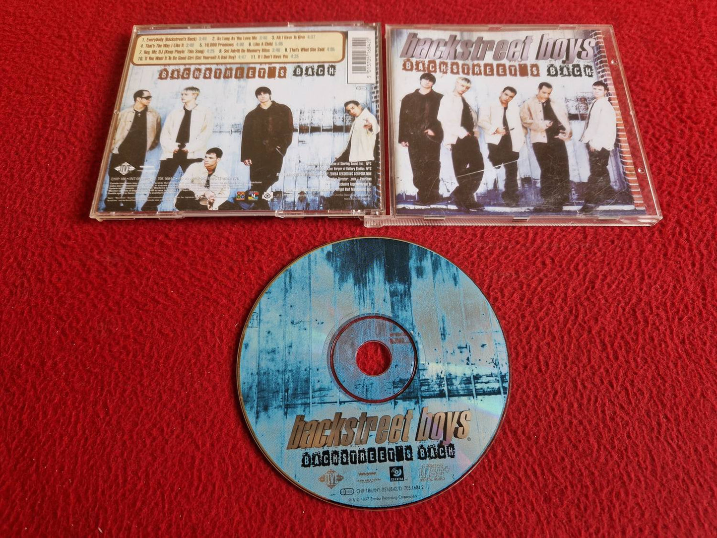 BACKSTREET BOYS BACKSTREET'S BACK CD