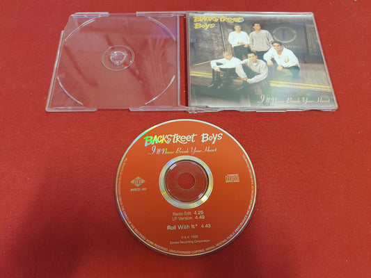 BACKSTREET BOYS I'LL NEVER BREAK YOUR HEART SINGEL till CD