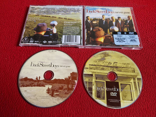 BACKSTREET BOYS NEVER GONE CD / DVD
