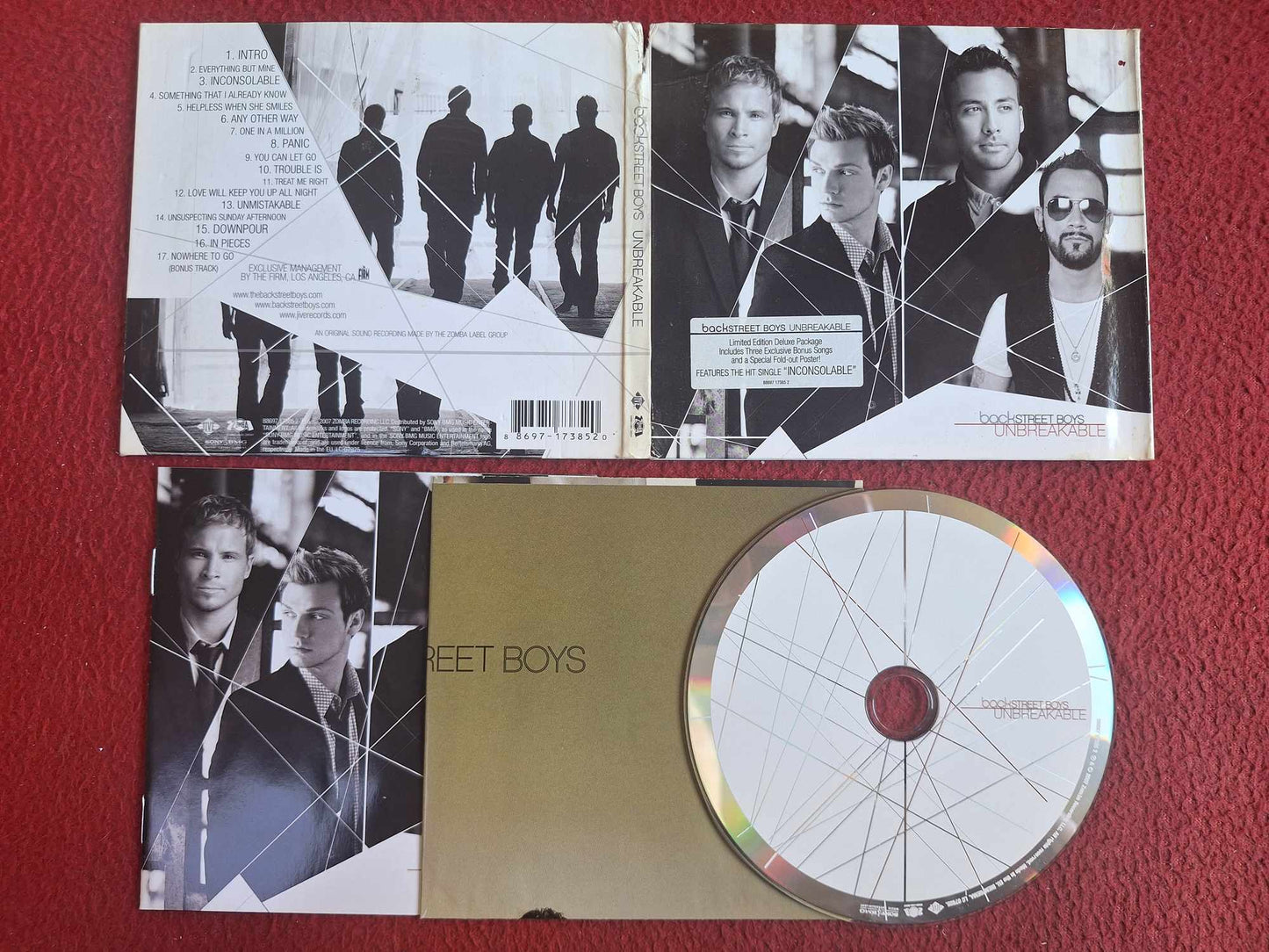 BACKSTREET BOYS UNBREAKABLE CD