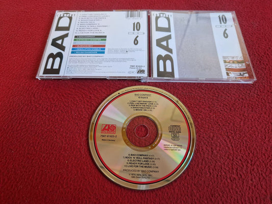 BAD COMPANY 10 FROM 6 CD