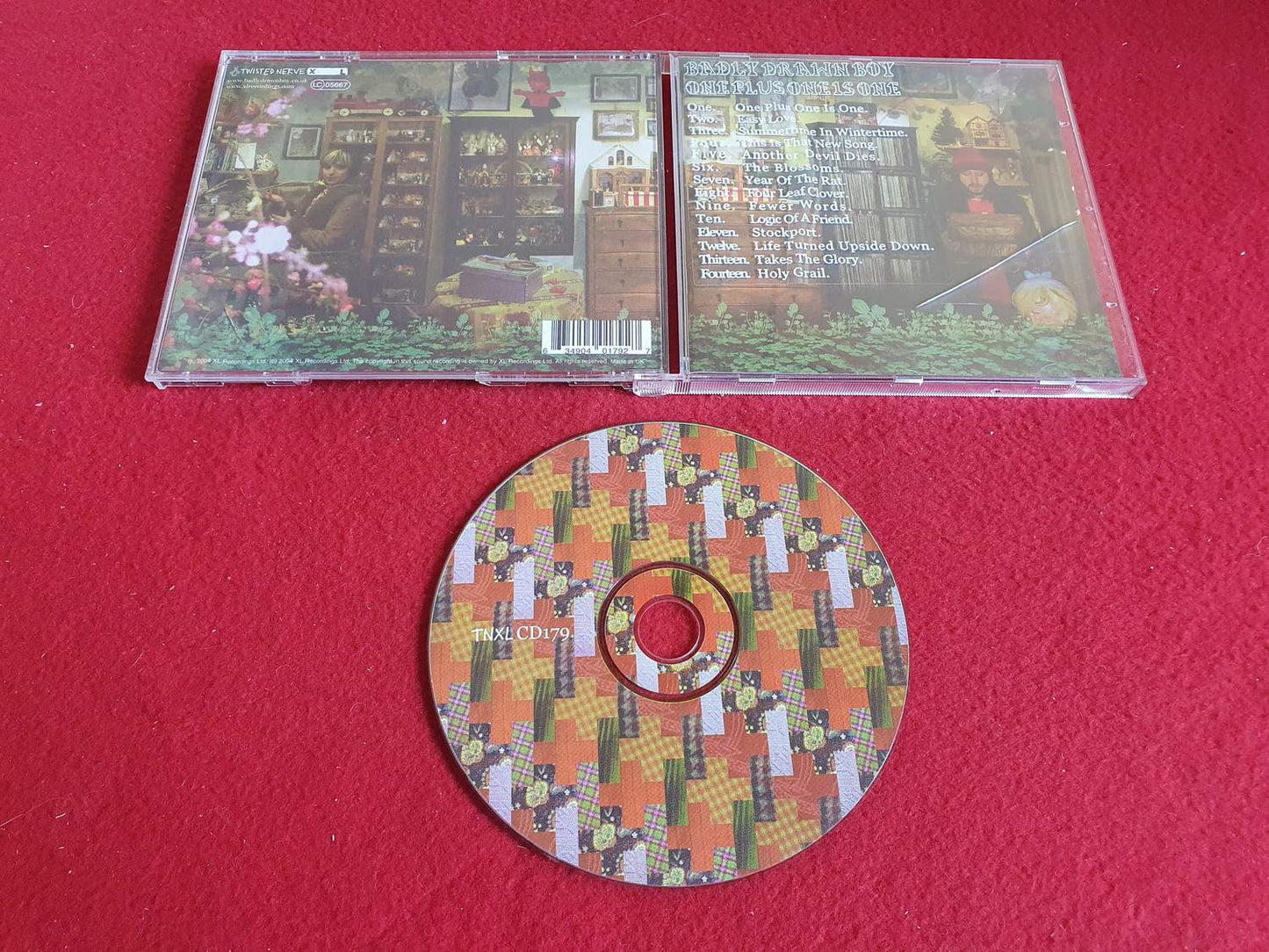 BADLY DRAWN BOY ONE PLUS ONE IS ONE till CD