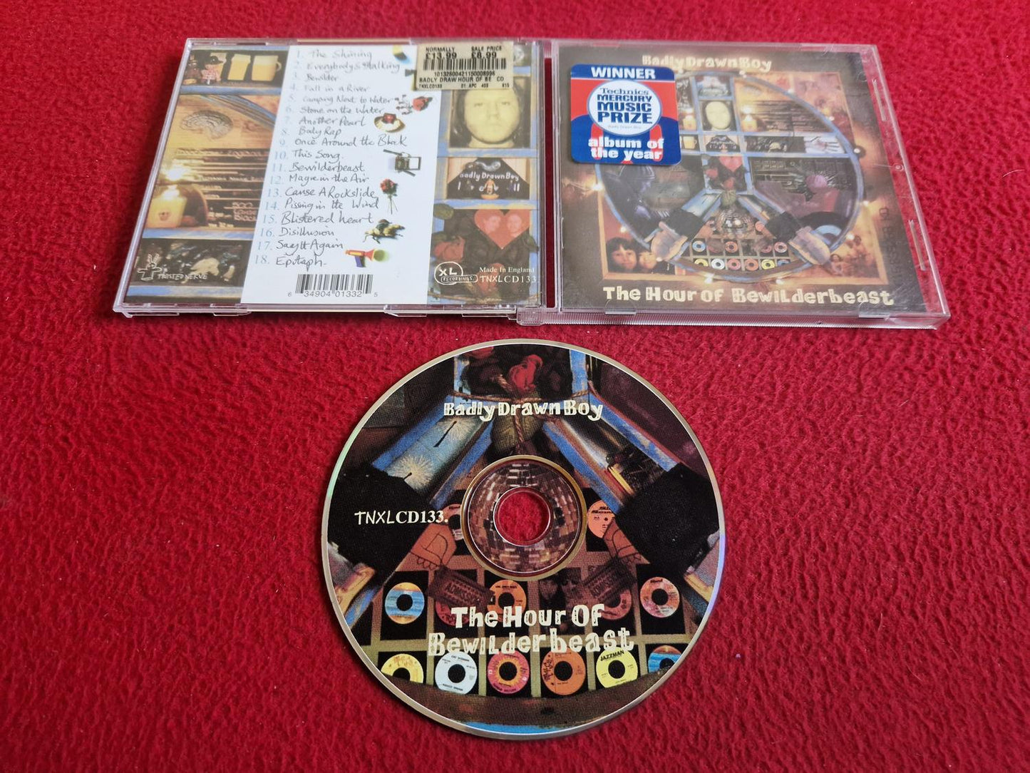 BADLY DRAWN BOY THE HOUR OF BEWILDERBEAST CD