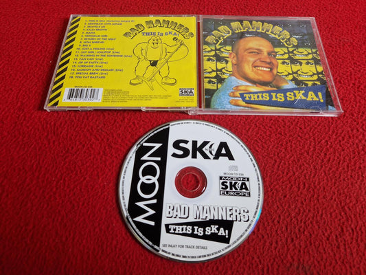 BAD MANNERS THIS IS SKA CD