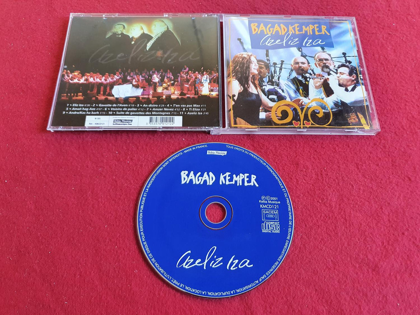 BAGAD KEMPER AZELIZ IZA till CD