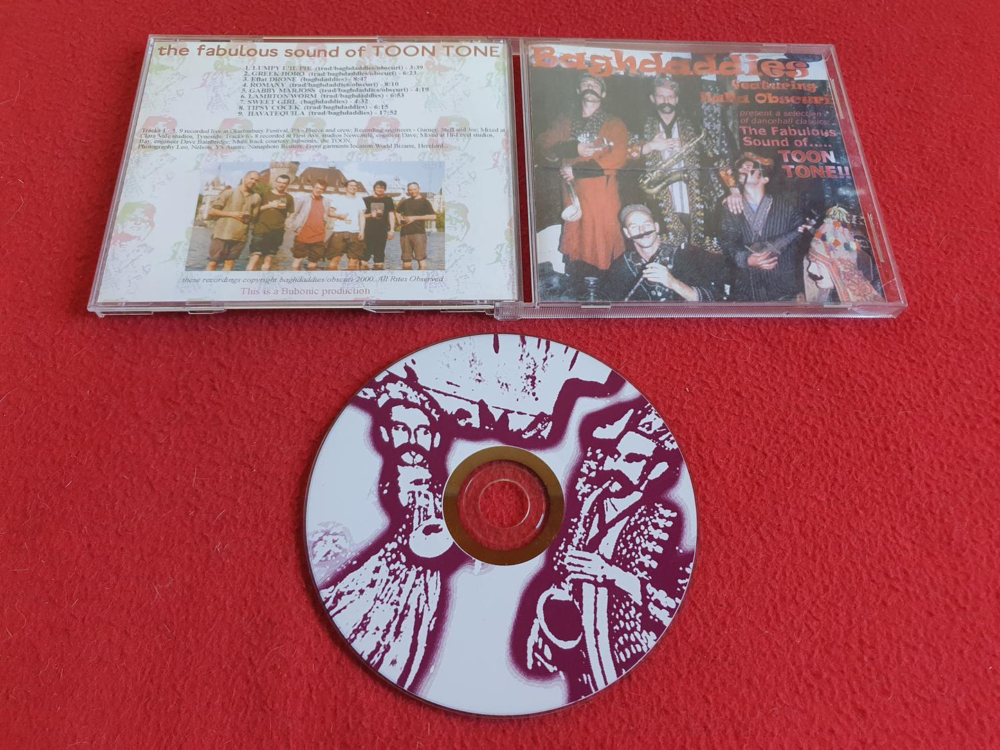 BAGHDADDIES FEAT NANA OBSCURI THE FABULOUS SOUND OF TOON TONE till CD