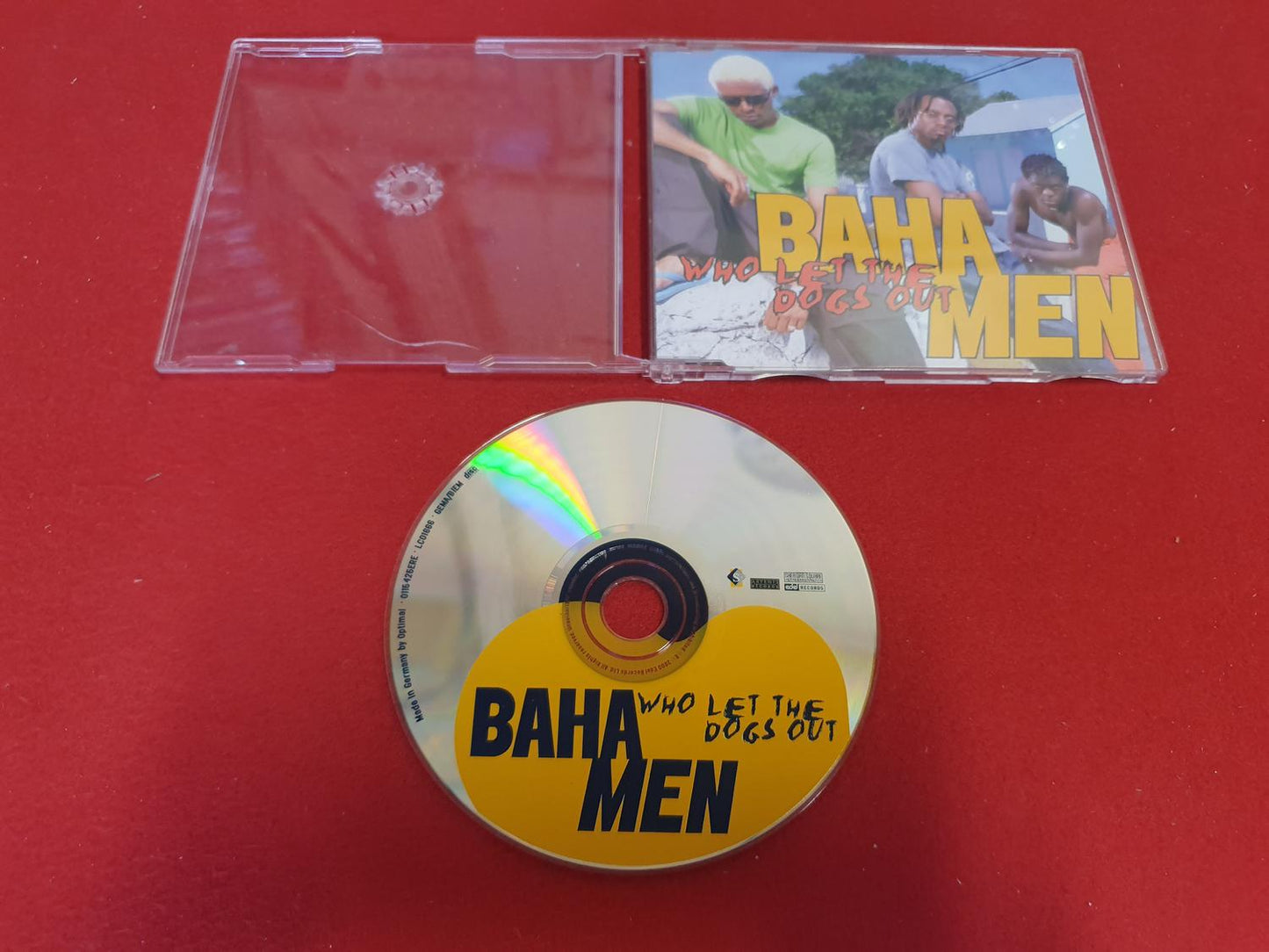 BAHA MEN WHO LET THE DOGS OUT SINGEL till CD