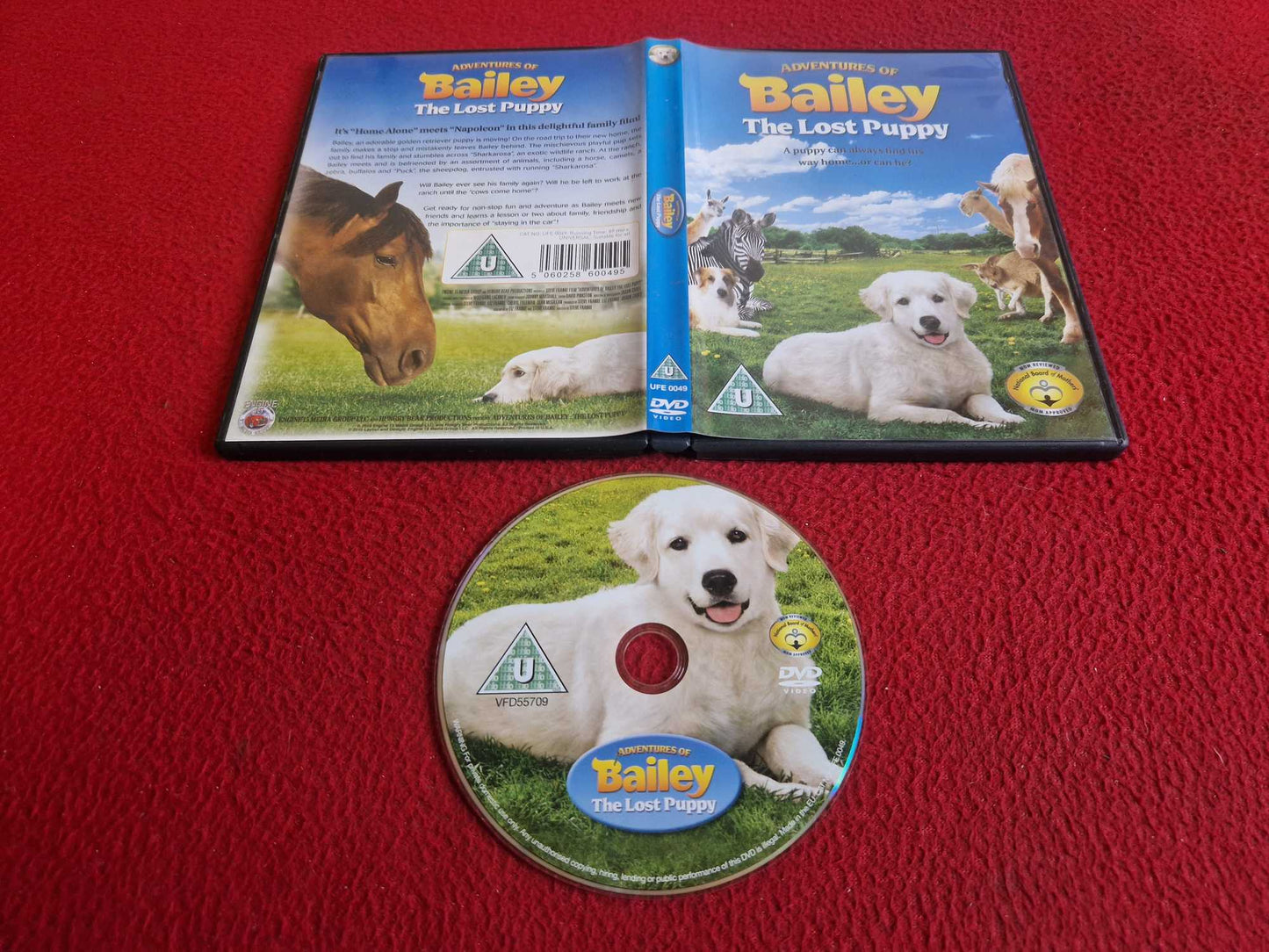 BAILEY THE LOST PUPPY DVD