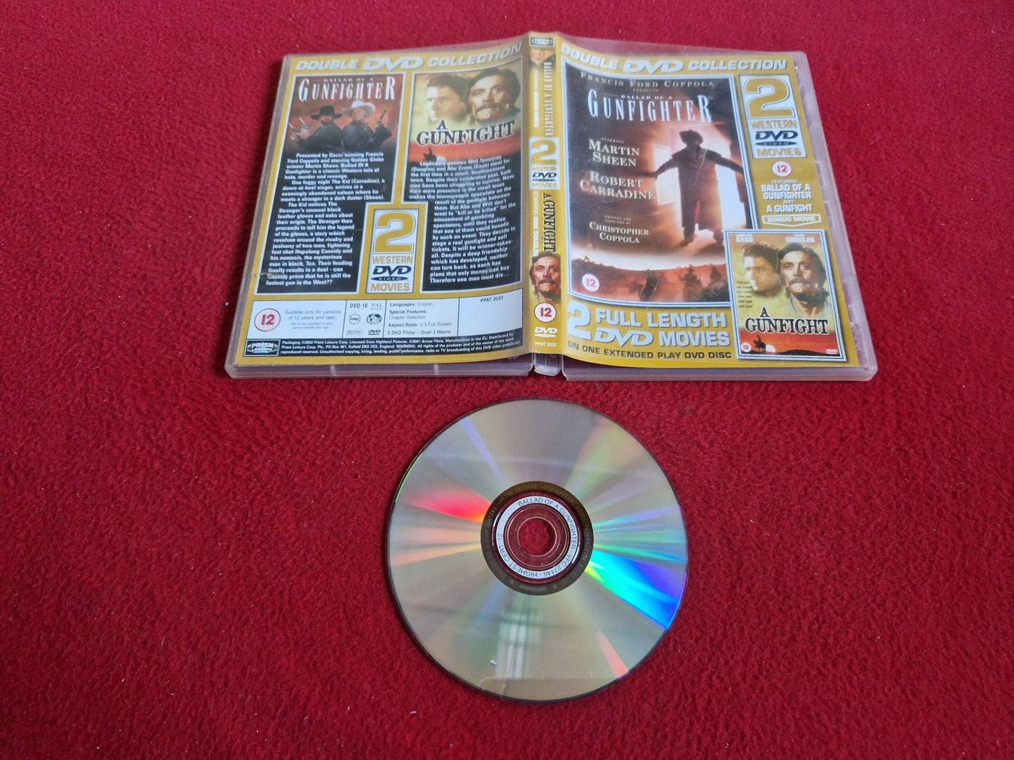 BALLAD OF A GUNFIGHTER / A GUNFIGHT till DVD