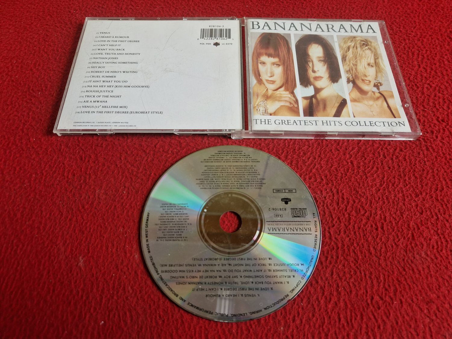 BANANARAMA THE GREATEST HITS COLLECTION CD