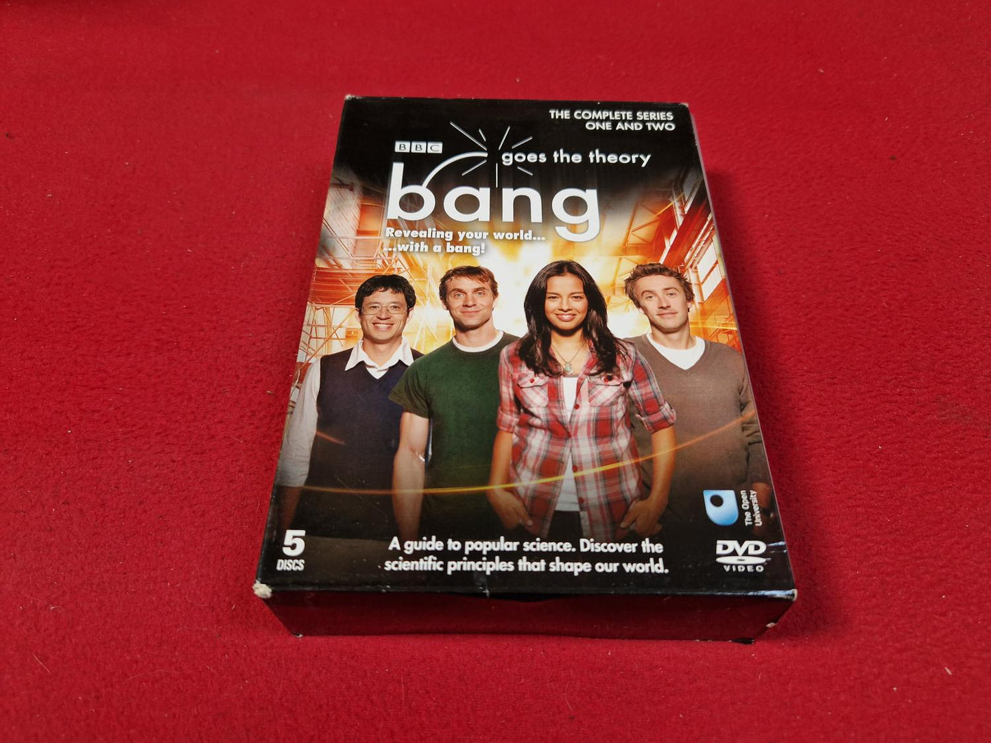 BANG GOES THE THEORY THE COMPLETE SERIES 1 & 2 BOX till DVD