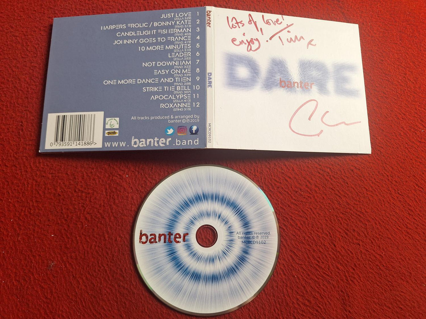 BANTER DARE CD