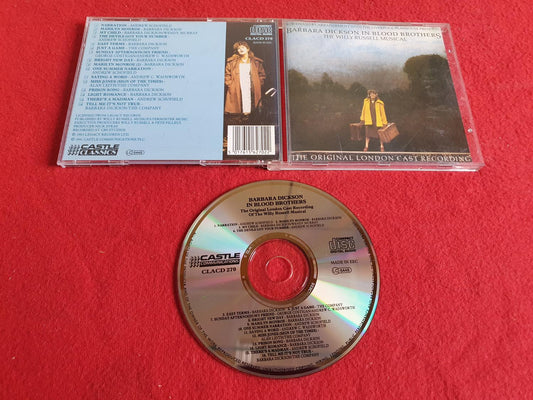 BARBARA DICKSON IN BLOOD BROTHERS ORIGINAL LONDON CAST RECORDING till CD