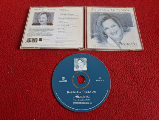 BARBARA DICKSON MEMORIES A COLLECTION OF 18 TIMELESS CLASSICS CD
