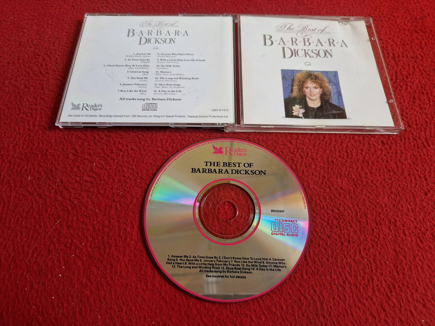 BARBARA DICKSON THE BEST OF CD