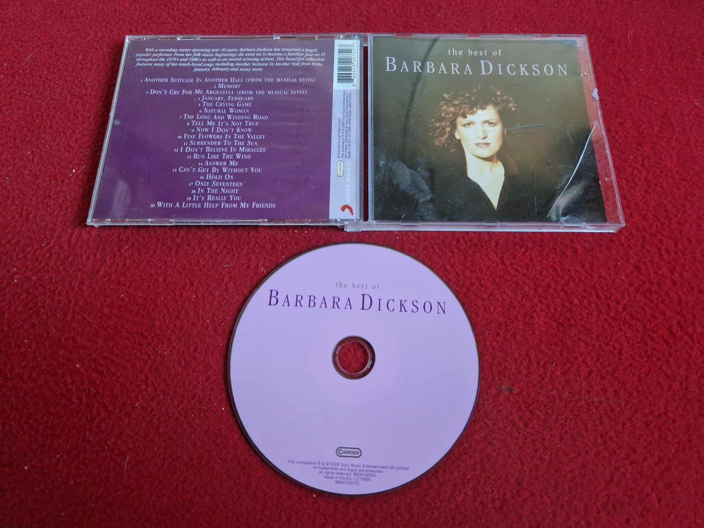 BARBARA DICKSON THE BEST OF till CD