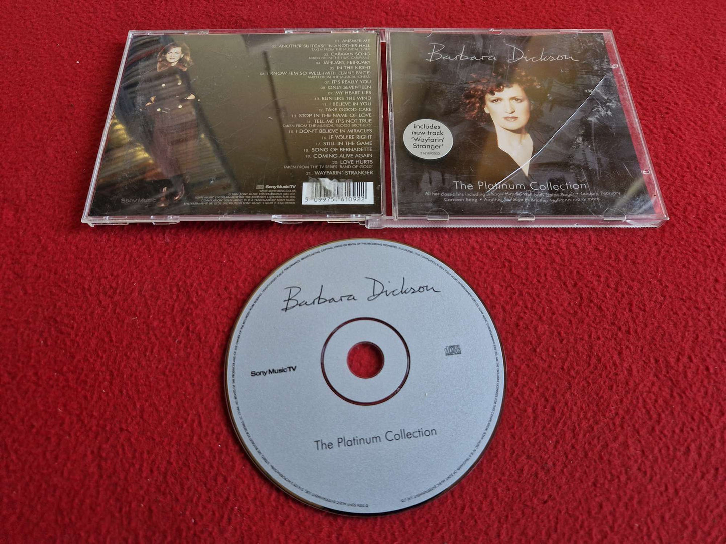 BARBARA DICKSON THE PLATINUM COLLECTION CD