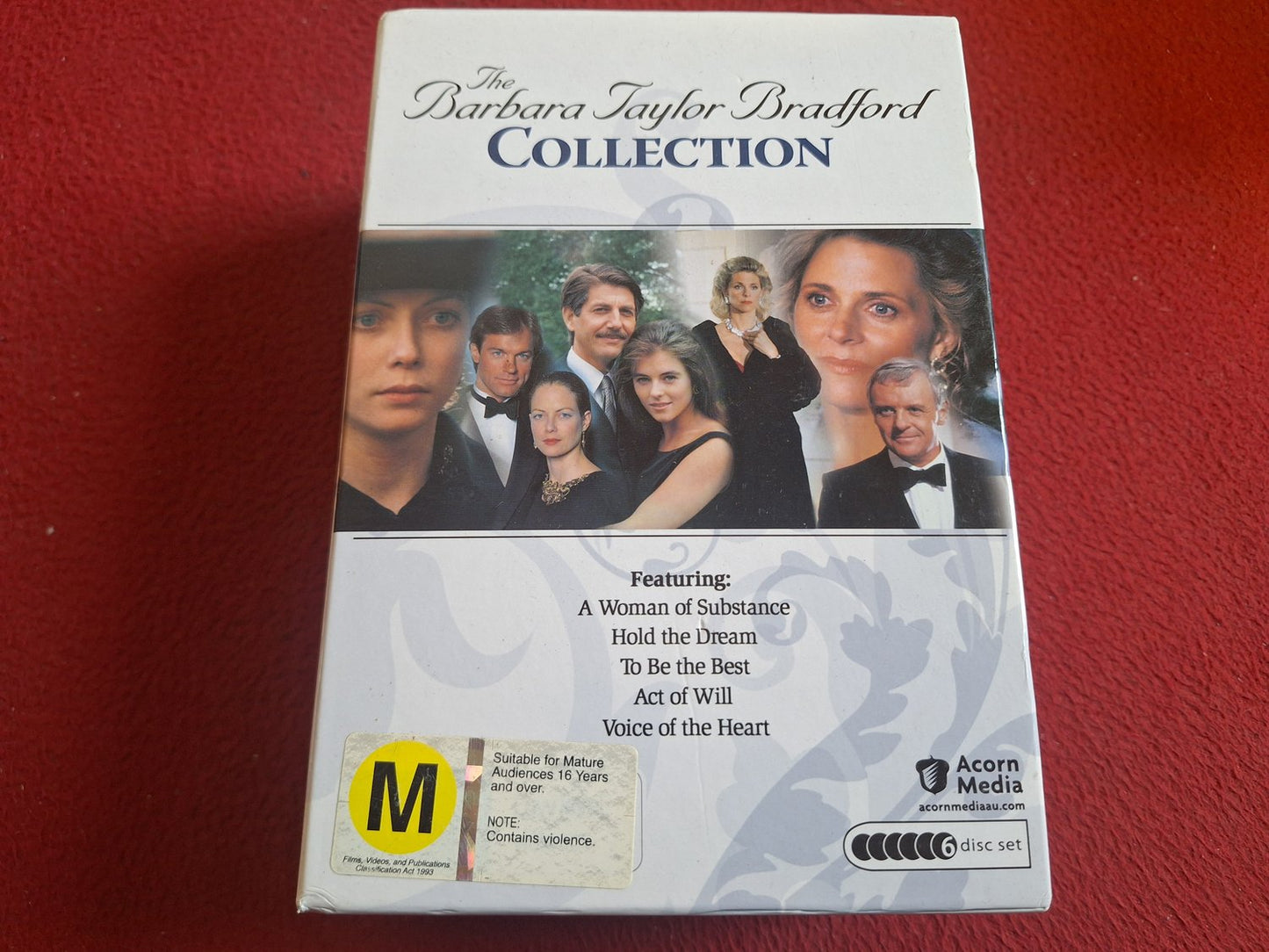 BARBARA TAYLOR BRADFORD - A WOMAN OF SUBSTANCE / HOLD THE DREAM mfl BOX DVD