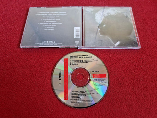 BARBRA STREISAND GREATEST HITS VOLUME 2 CD